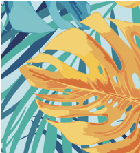 STRIPE OASIS EGGY YELLOW